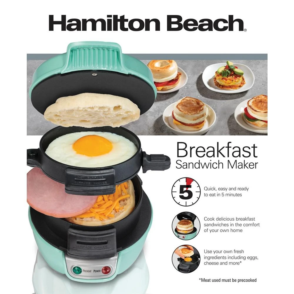 Hamilton Beach Breakfast Sandwich Maker 3