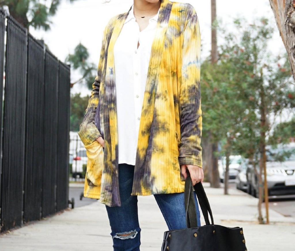 Aria Collection Aria Collection - Tie Dye Cardigan