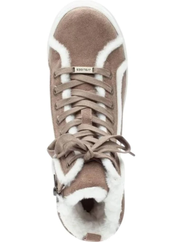 J/Slides J/Slides - Women's Suede Nadal Bootie 5