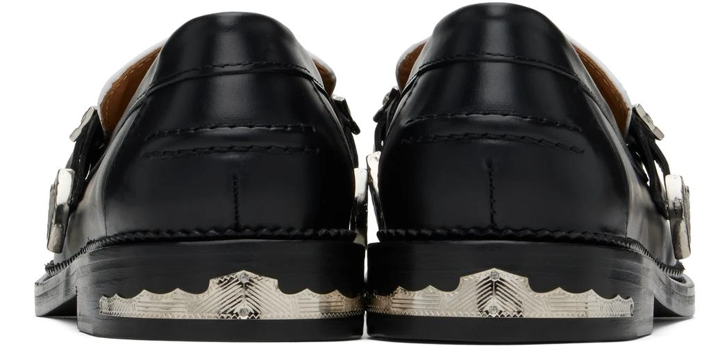 Toga Virilis SSENSE Exclusive Black & White Loafers 2
