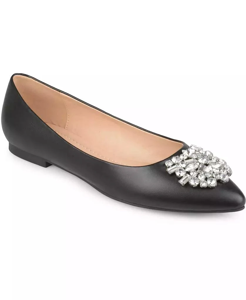 Journee Collection Women's Renzo Jeweled Flats 1