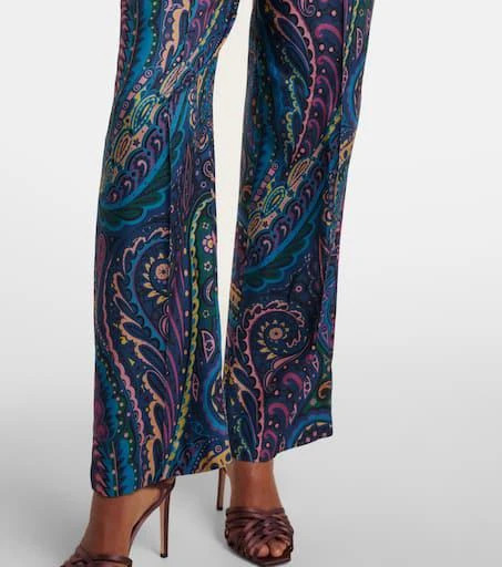 ETRO Printed straight pants 5