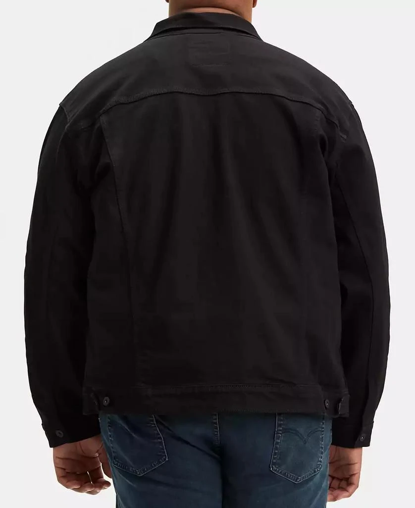 Levi's Men's Big & Tall Stretch Denim Trucker Jacket 2