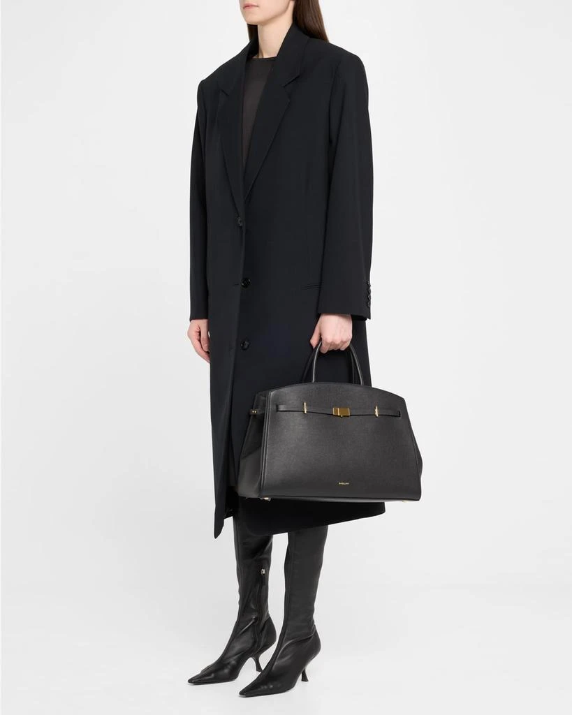 Demellier The Hudson Leather Top-Handle Bag 5