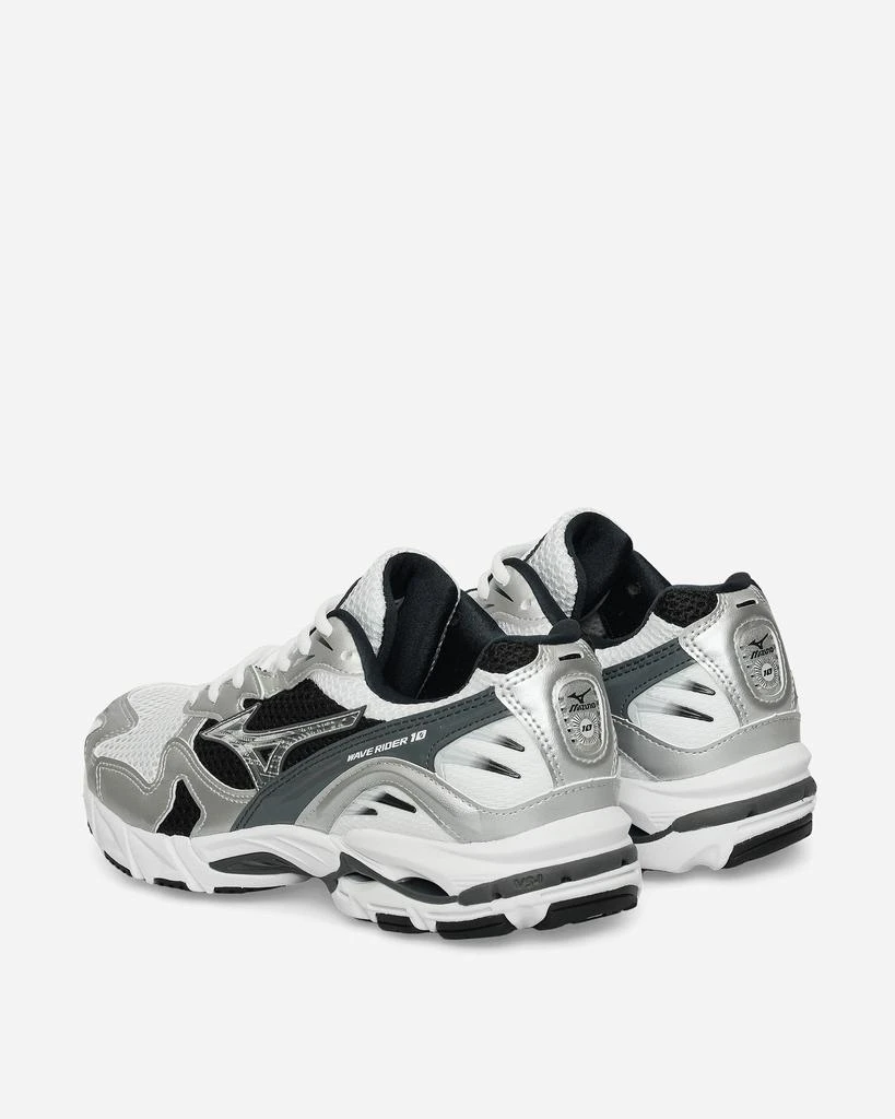 Mizuno Wave Rider 10 S Sneakers White / Silver / Black 4