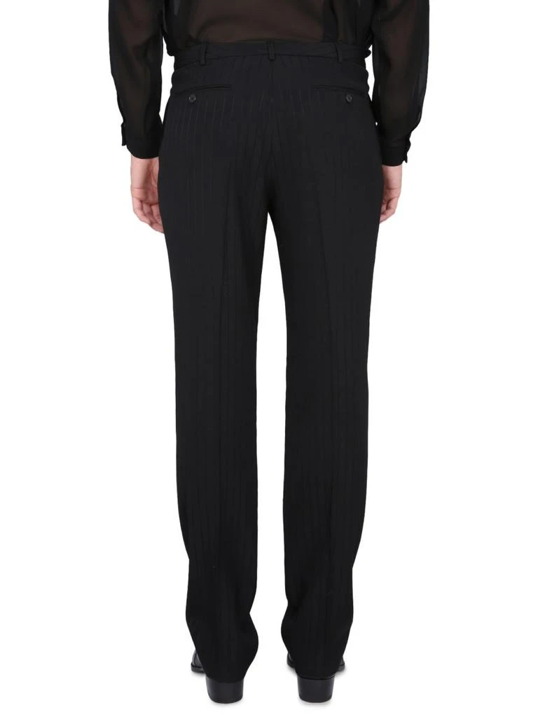 Saint Laurent Saint Laurent Striped Straight Leg Pants 2