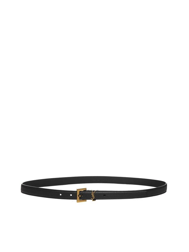 Saint Laurent Saint Laurent Logo Plaque Belt 1