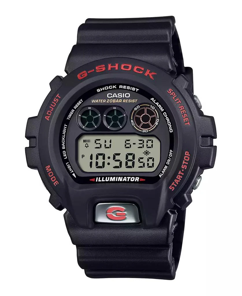 G-Shock Men's Japanese Quartz Black Resin Watch 1
