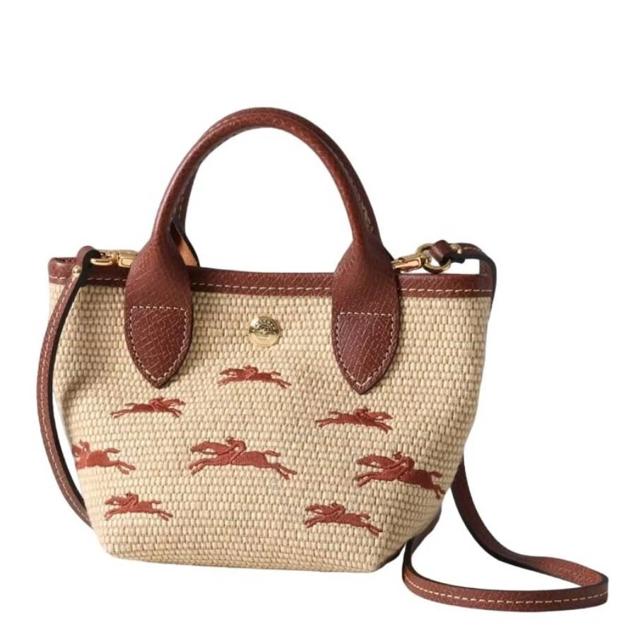 Longchamp Pliage XS Le Panier Canvas Basket Bag 1