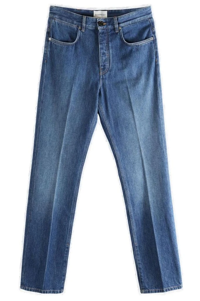 Givenchy Givenchy Straight-Leg Shadow Washed Jeans 1
