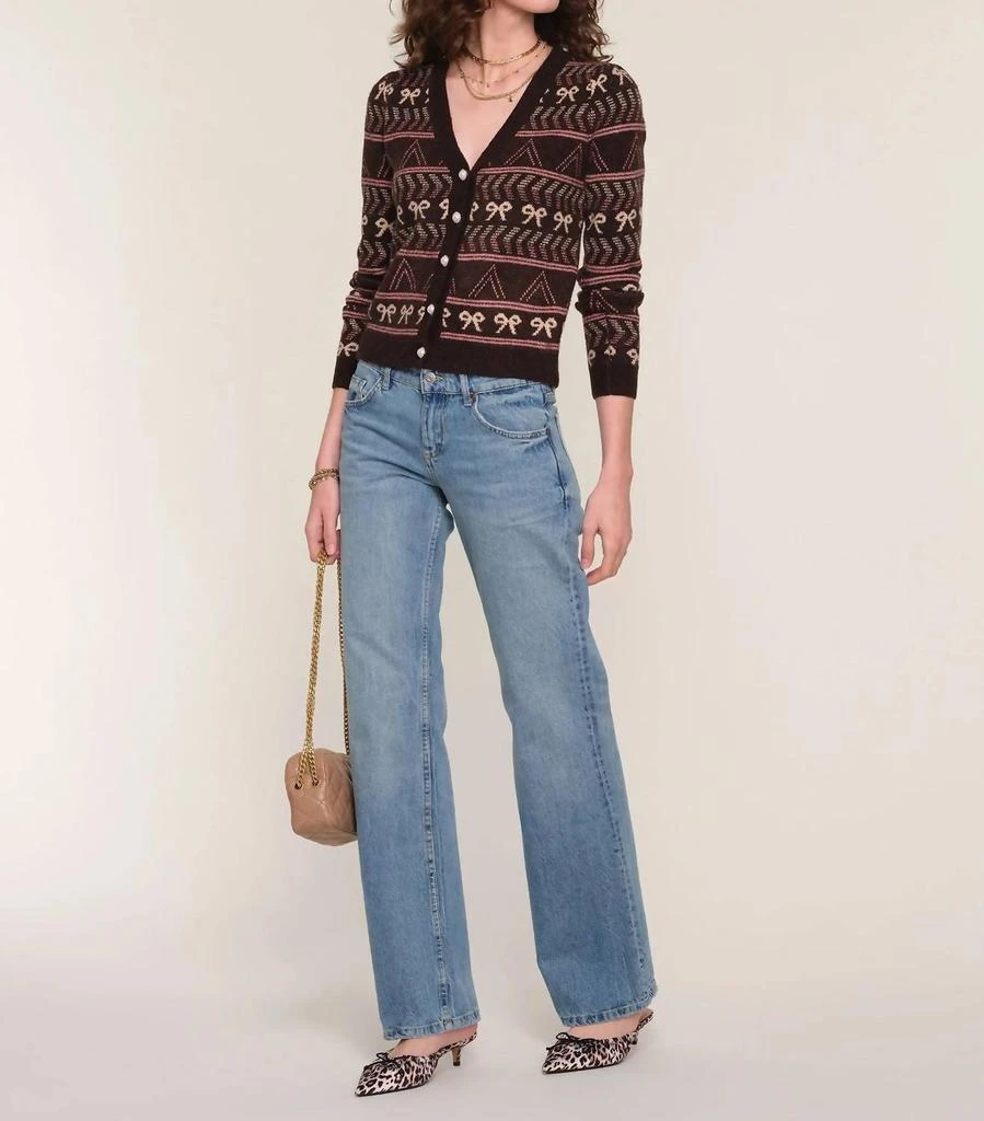 heartLoom Heartloom - Tulum Bow Print Cardigan 2