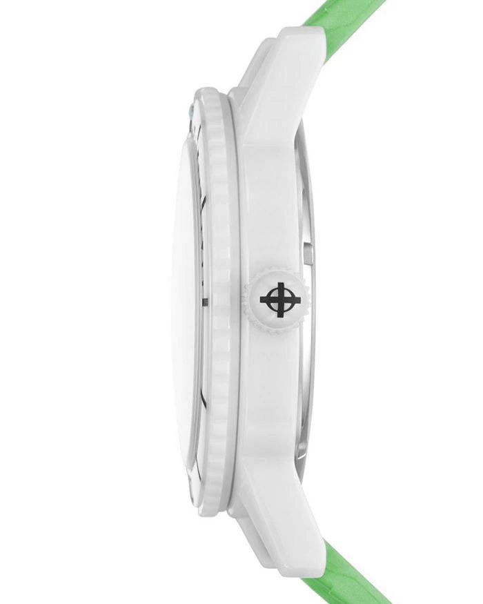 ZODIAC Ceramic Compression Diver Automatic Rubber Strap Watch, 41mm 5