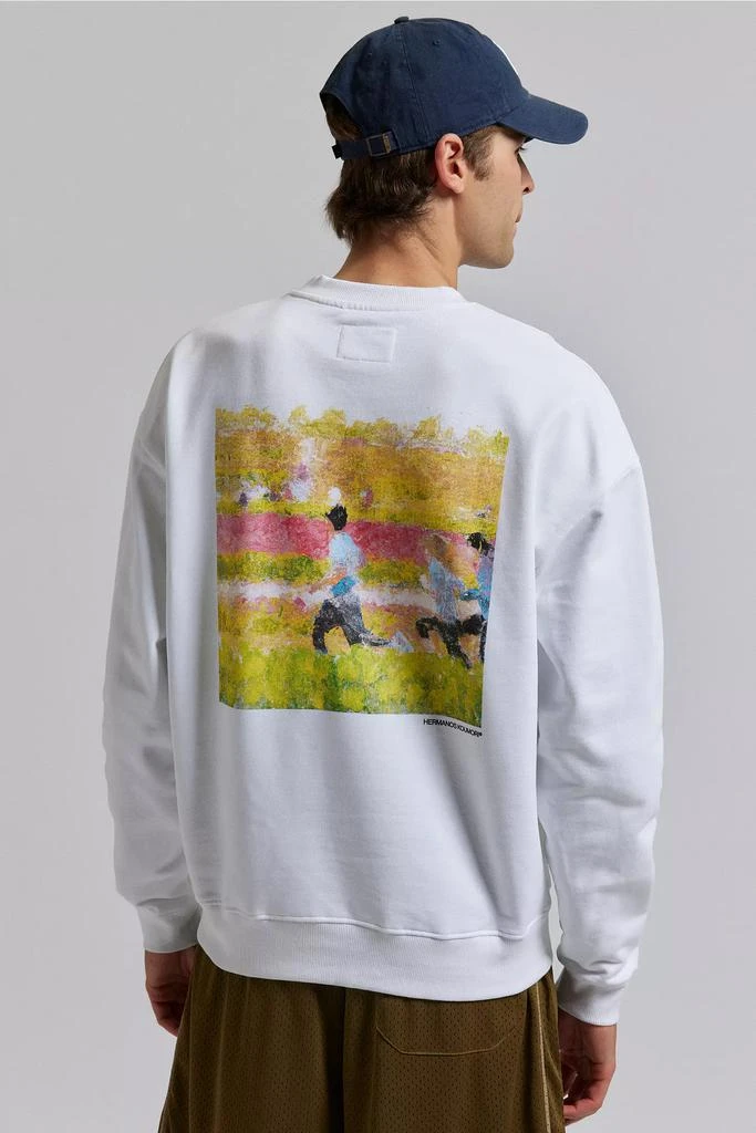Hermanos Koumori Hermanos Koumori Dido Graphic Crew Neck Sweatshirt 1