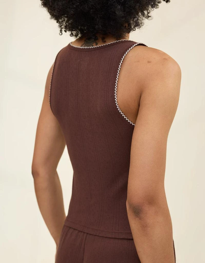 Aerie Aerie Off-Duty Pointelle Tank Top 2
