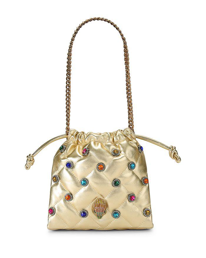 KURT GEIGER LONDON Kensington Small Drawstring Bucket Bag