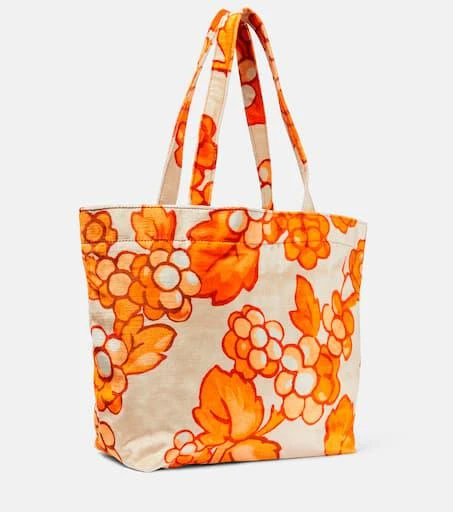 ETRO Pegaso leather-trimmed tote bag 4