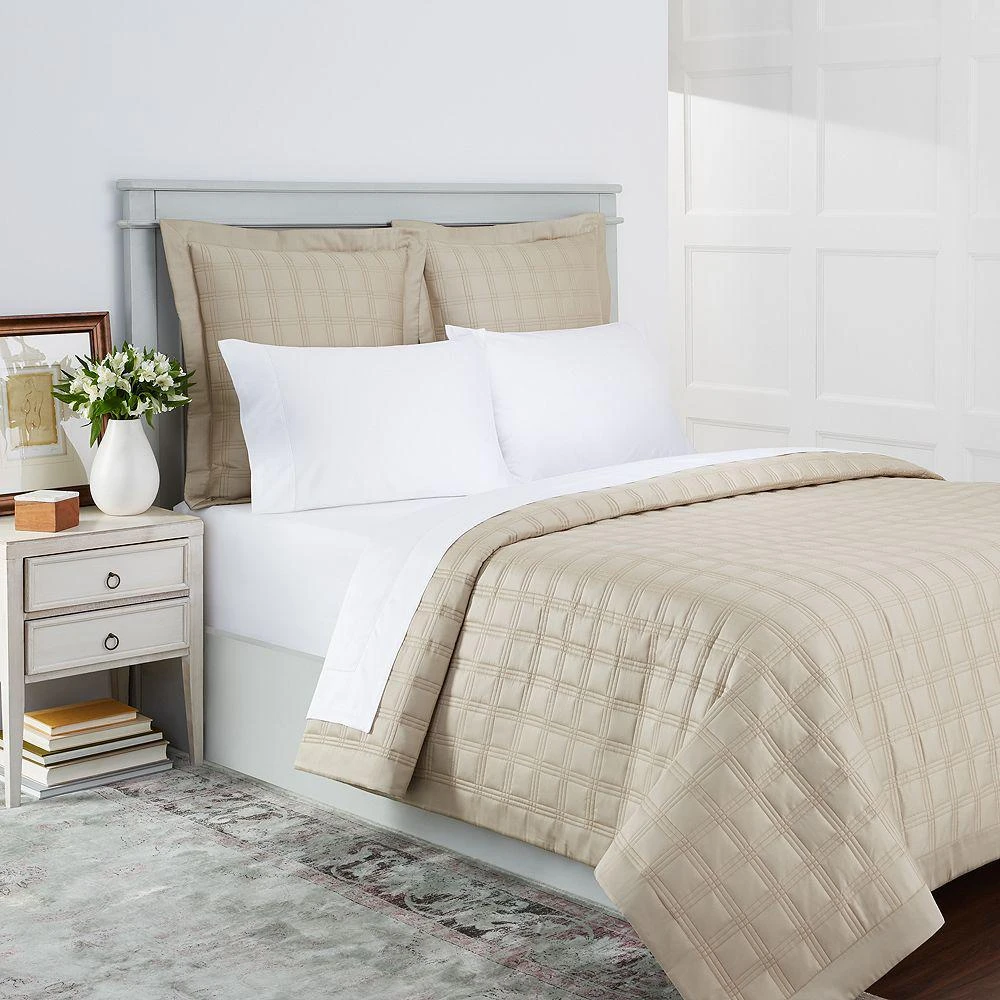 Home Treasures Block Coverlet, King 2