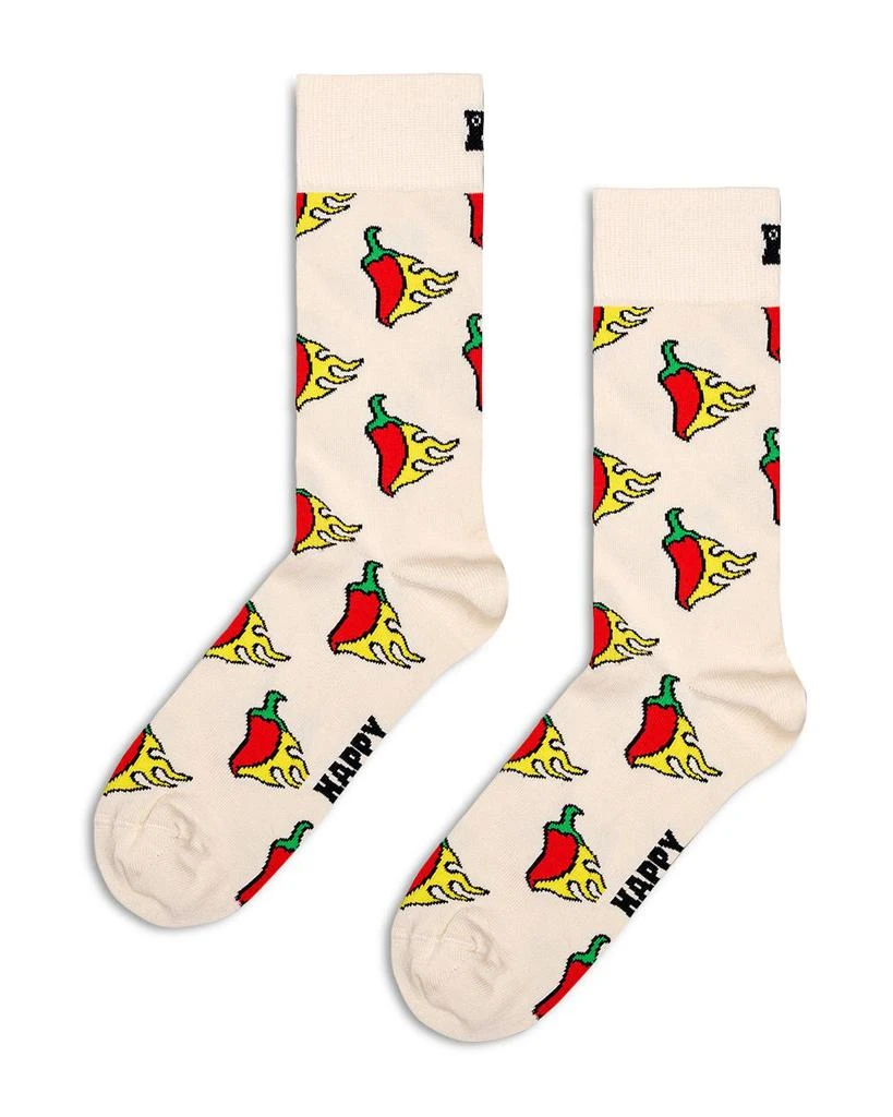 Happy Socks Hot Chili Crew Socks 1