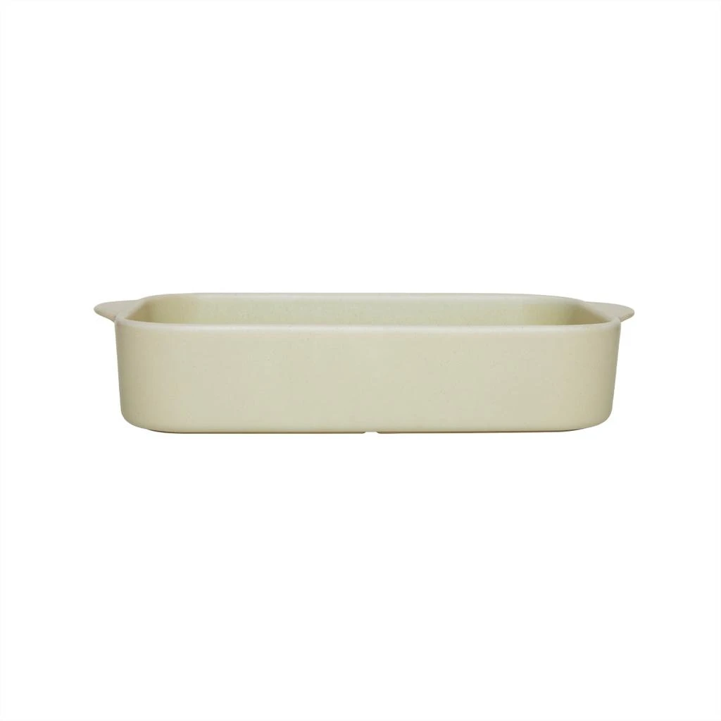 OYOY Living Design Plat À Four En Grès H7.7X40X22Cm - Beige 2