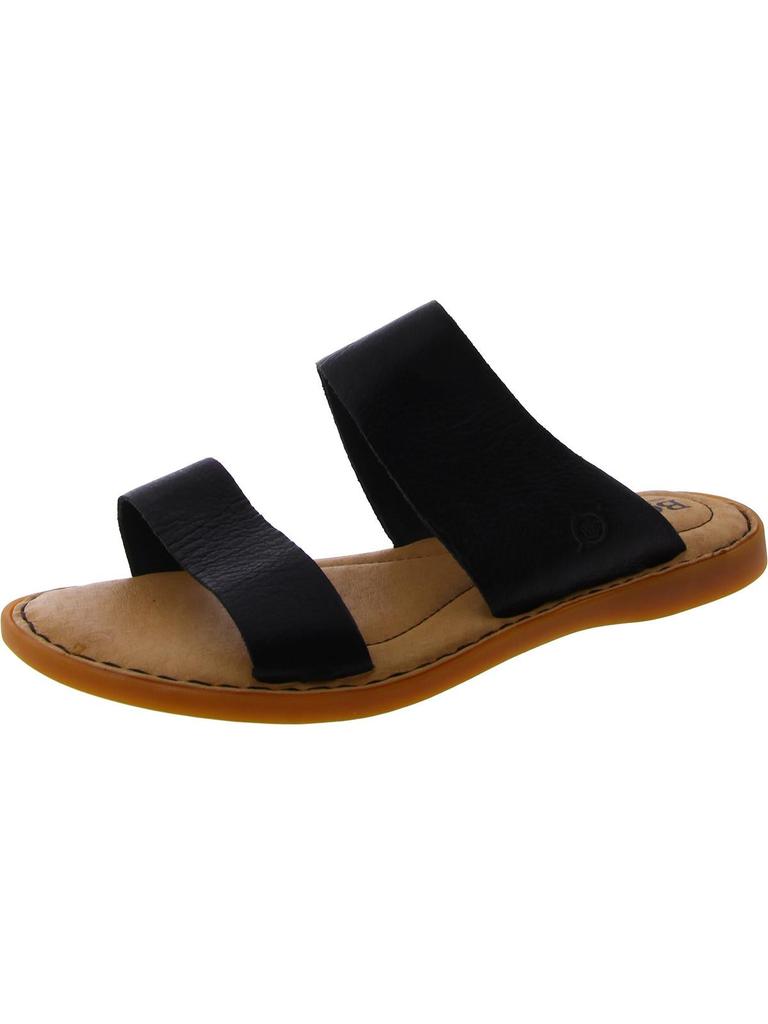 Born black leather sandals online