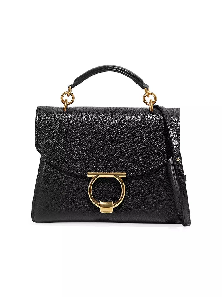 Salvatore Ferragamo Margot Small Leather Satchel 1