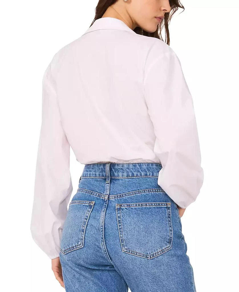1. State Women's Faux-Wrap Bodysuit 2