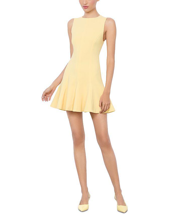 Alice+Olivia■Isa Sleeveless Seamed Flare Mini Dress■ドレス Alice + Olivia Isa Sleeveless Seamed Flare Mini Dress