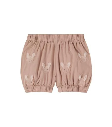 Donsje Baby Carson embroidered cotton bloomers