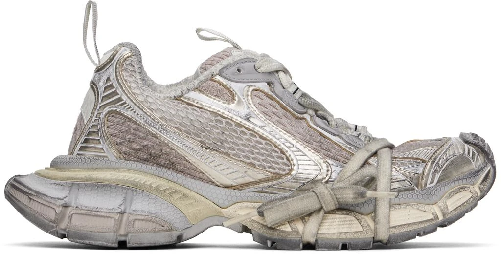 Balenciaga Silver & Beige 3XL Sneakers 1