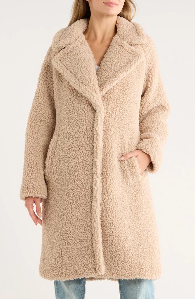 Lucky Brand Missy Faux Shearling Coat