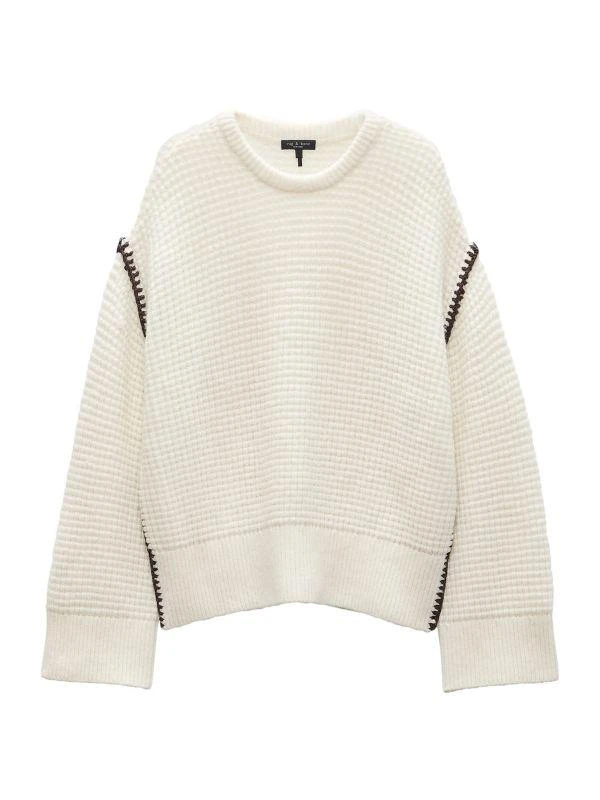Rag & Bone Katie Wool-Blend Oversized Sweater 4