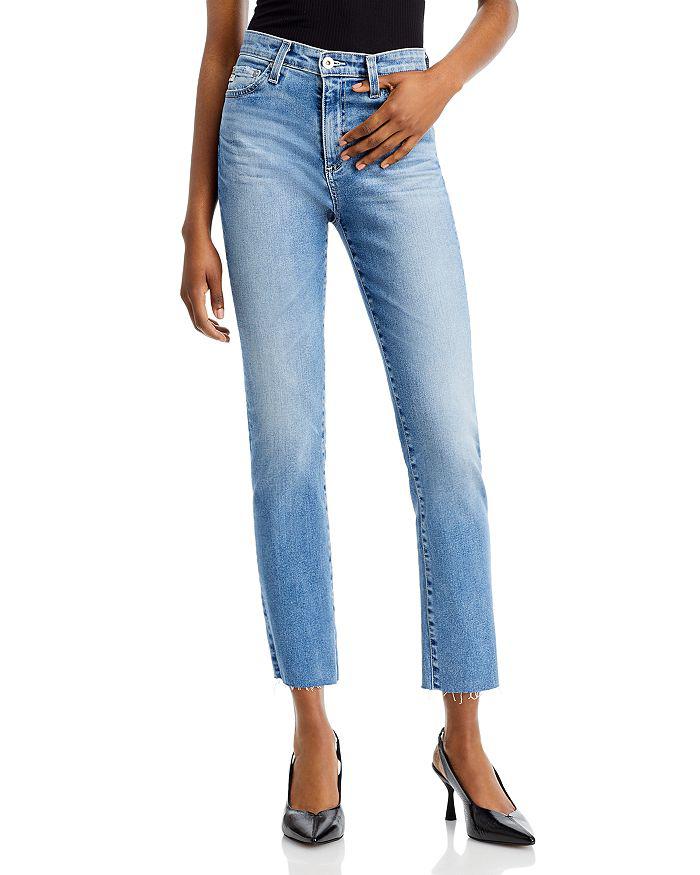 AG Mari Cropped High Rise Slim Jeans in 20 Years Trifecta