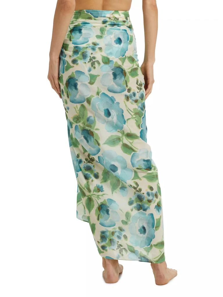 Peony Isles Cotton Pareo 4
