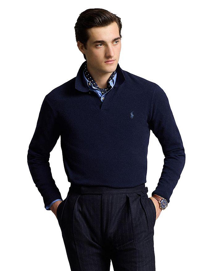 Ralph Lauren Wool Regular Fit Polo Sweater