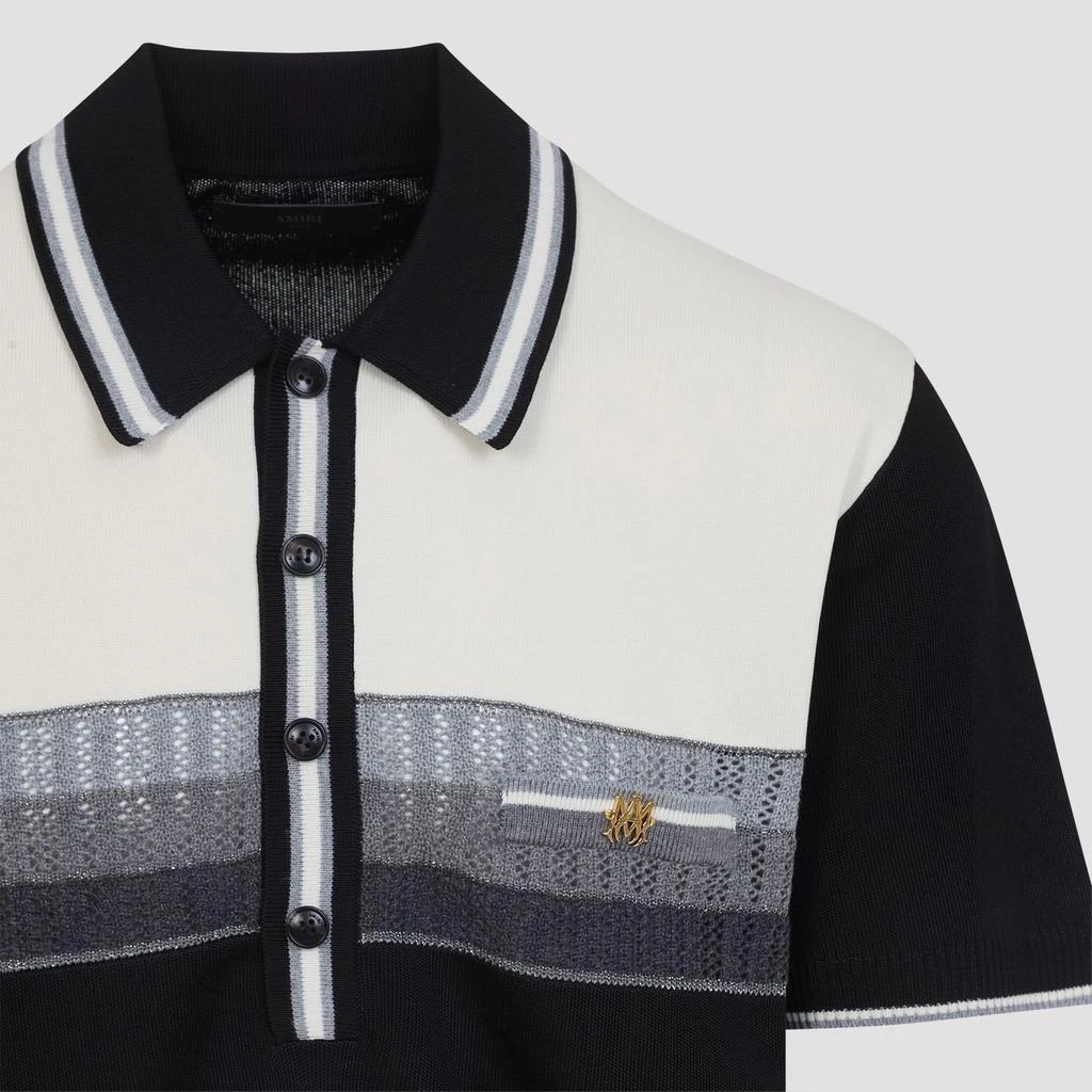 AMIRI Amiri Striped Polo Shirt 2