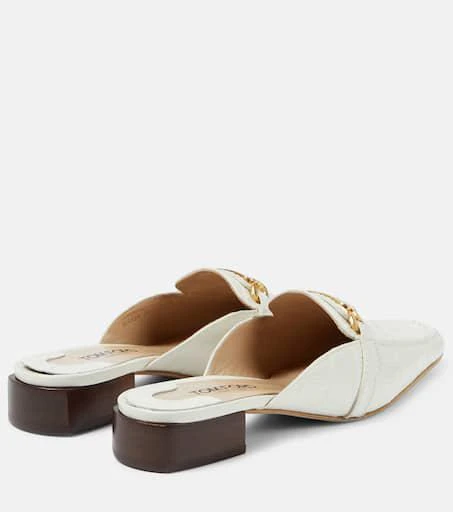 Tom Ford Whitney croc-effect leather mules 3