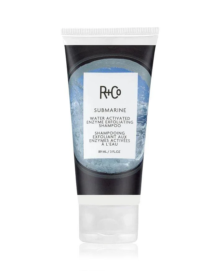 R+Co Submarine Water Activated Enzyme Exfoliating Shampoo 3 oz. 1