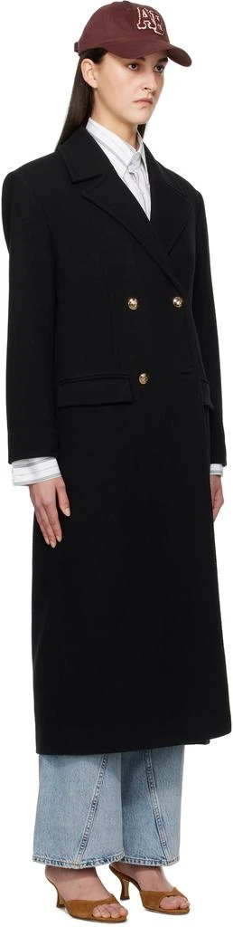 ANINE BING Black Raleigh Coat 2