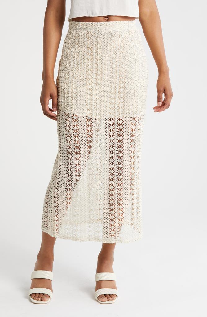 Lulus Never Ending Lace Maxi Skirt Skirts BeyondStyle