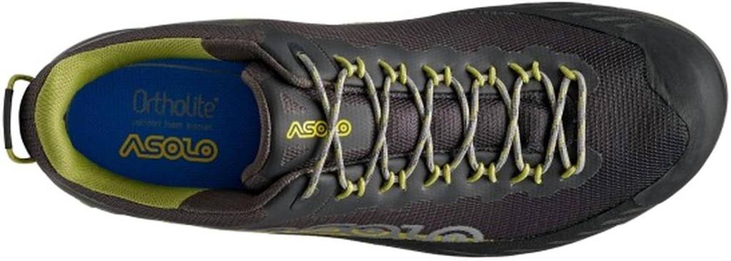 Asolo Men's Eldo Approach Shoes In Green Oasis/smokey Grey