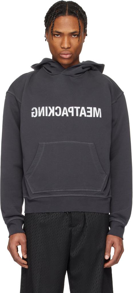 【関税込み】Helmut Lang ブラック New York フーディ Helmut Lang Black 'New York' Hoodie - Hoodies - BeyondStyle