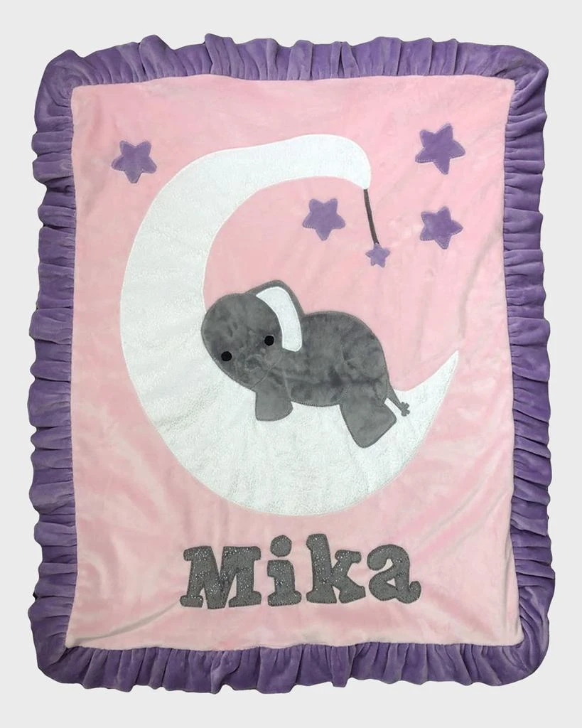 Boogie Baby Personalized Goodnight Moon Blanket 1