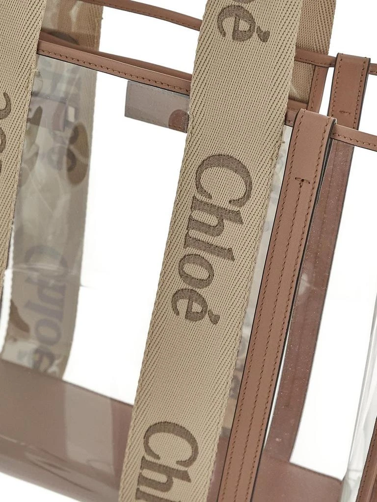 Chloé Woody Medium Canvas Tote 4