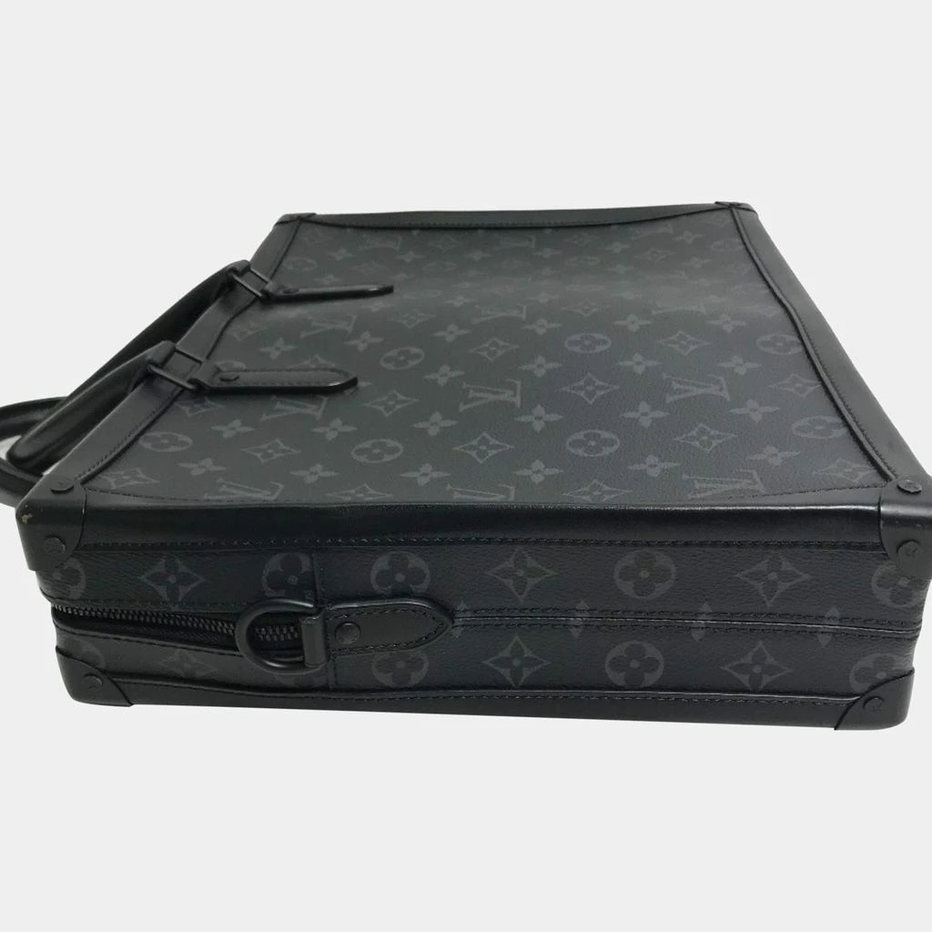 Louis Vuitton Louis Vuitton Black Monogram Eclipse Canvas Soft Trunk Briefcase Bag 3