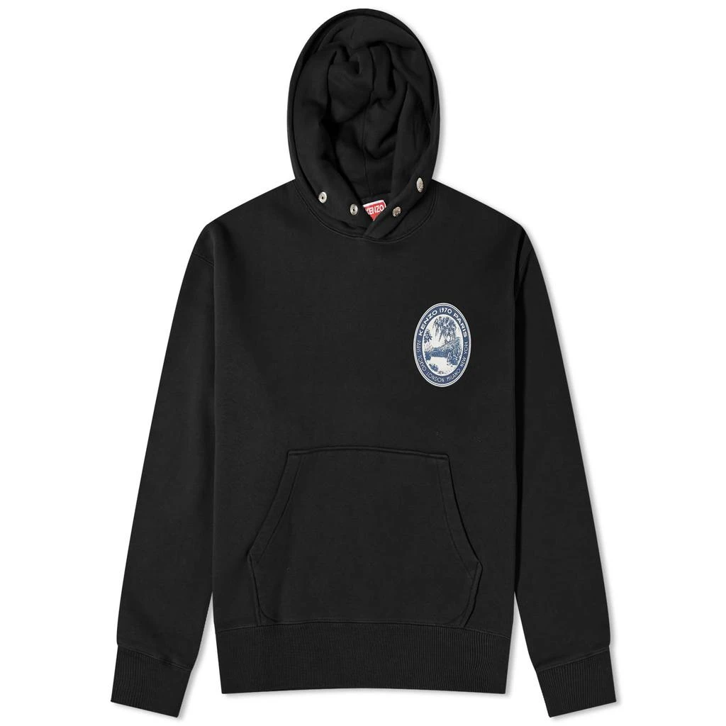 Kenzo Paris Kenzo Patch Popover Hoodie 1