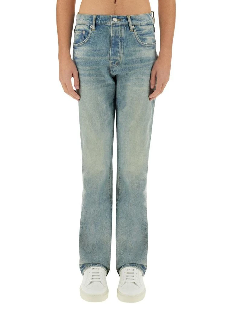 Purple Brand Purple Brand "Coated Flare" Jeans 1