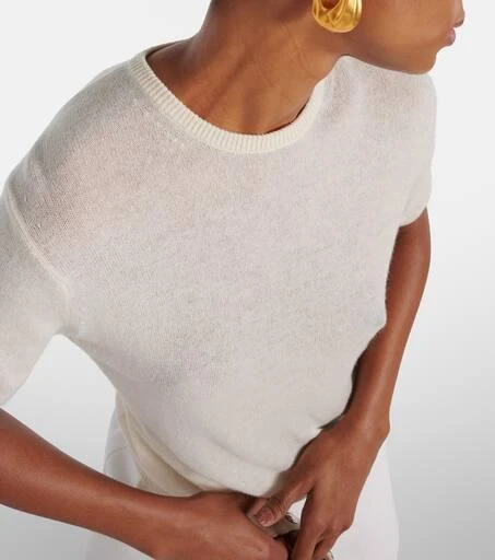 Khaite Pierre cashmere-blend top 4
