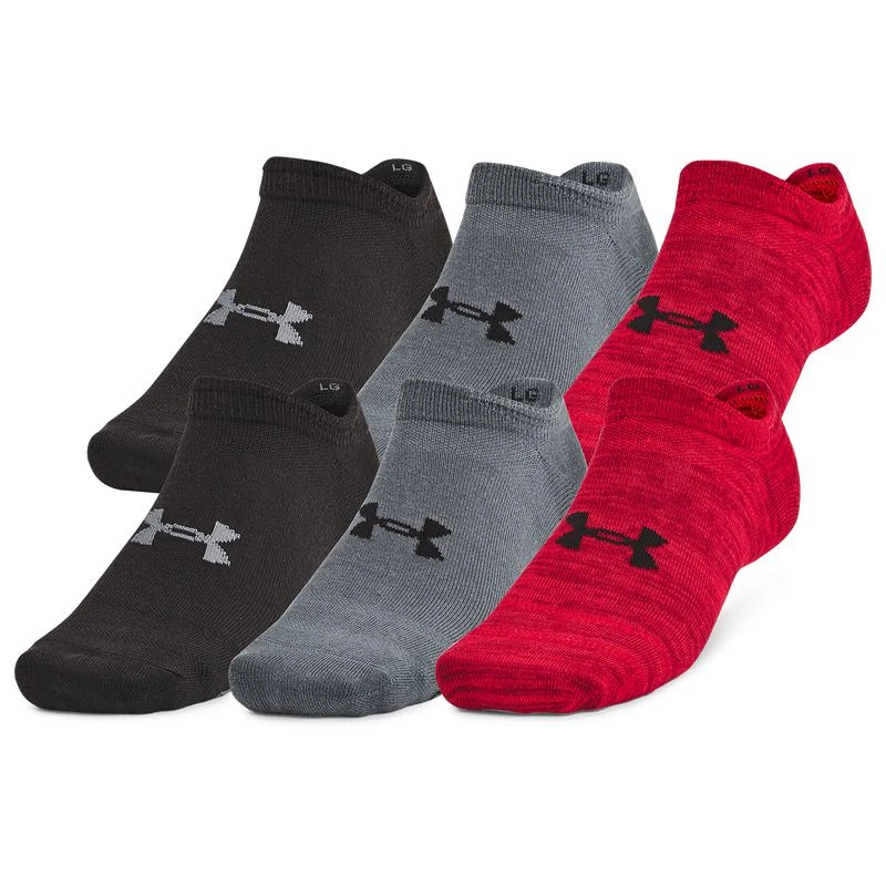 Under Armour Under Armour Essential 6 Pack No Show Socks - Men's 1