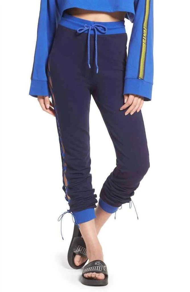 Puma Puma - Fenty Rihanna Side Lace-Up Jogger Pants 1