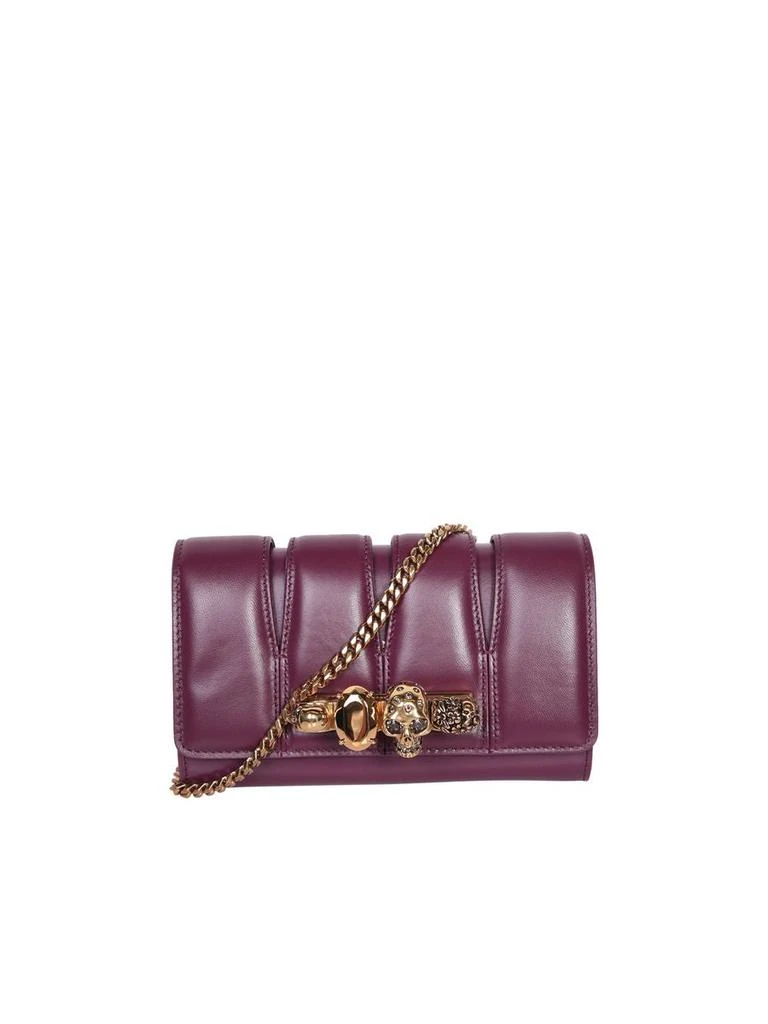 Alexander McQueen Alexander Mcqueen The Slash Clutch Bag 6